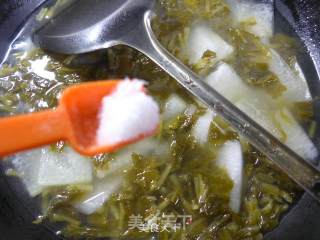 Winter Melon Soup with Pickled Vegetables recipe