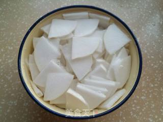 Sweet and Sour Radish Slices recipe