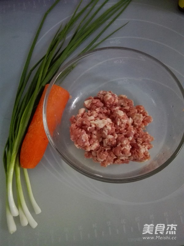 Carrot Pork Steamed Dumplings recipe