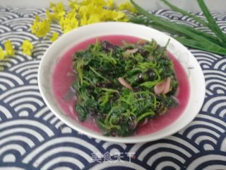 Amaranth with Garlic recipe