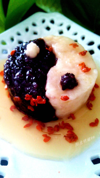 Black Rice Tai Chi Osmanthus Cake recipe