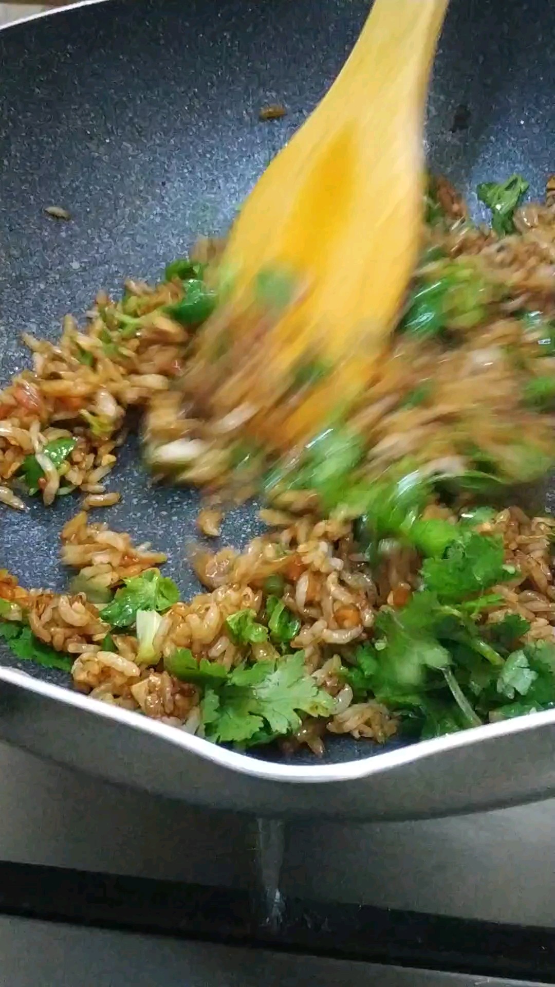 Fried Rice with Sweet Noodle Sauce and Salted Duck Egg recipe