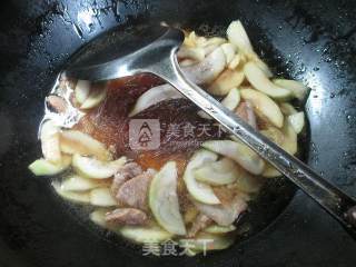 Pork Slices and Long Melon Boiled Vermicelli recipe