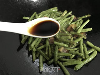 Stir-fried String Beans with Bacon recipe