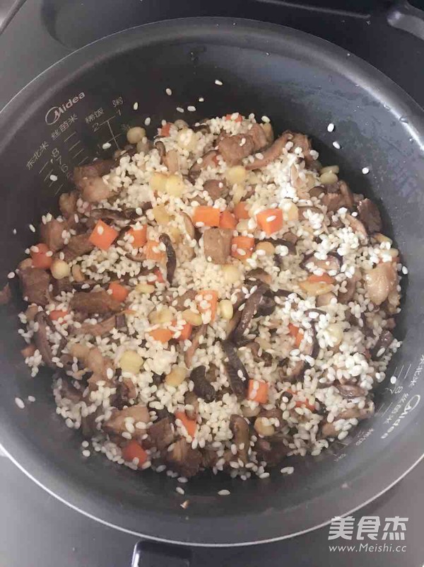 Homemade Beef Brisket Braised Rice recipe