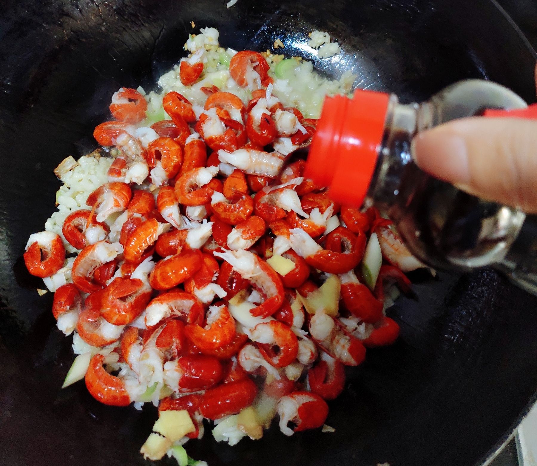 Garlic Shrimp Tails recipe