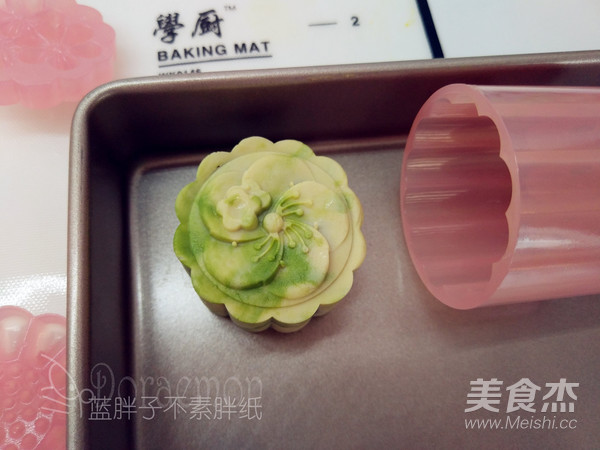 Super High-value Peach Mountain Skin Mooncakes recipe