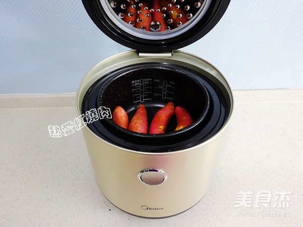 Rice Cooker Version Roasted Sweet Potatoes—— recipe