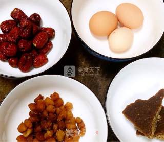 Longan, Red Dates and Eggs recipe