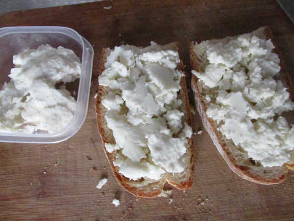 Open Cheese Sandwich recipe