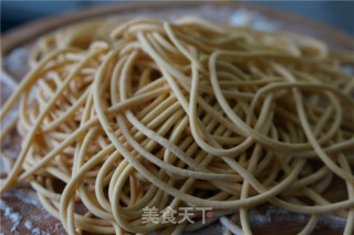 Mustard Beef Carrot Noodles recipe