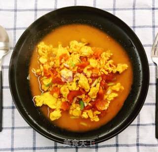 Tomato Scrambled Eggs recipe