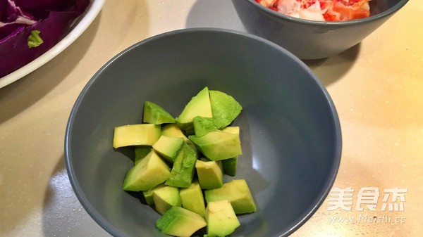 King Crab Salad with Avocado recipe