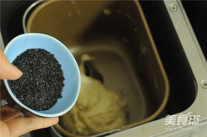 Rice Milk Black Sesame Paste recipe