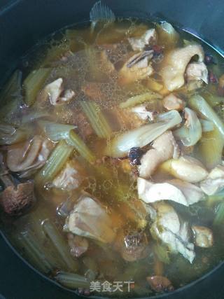 Agaricus Blazei Stewed Chicken recipe