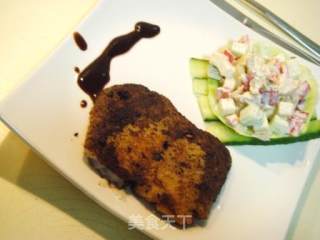 Appetizer "fried Fish Fillet with Black Pepper" recipe