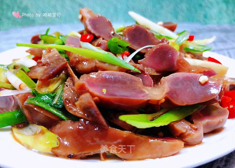 Cold Mixed Chicken Gizzards#凉饭# recipe