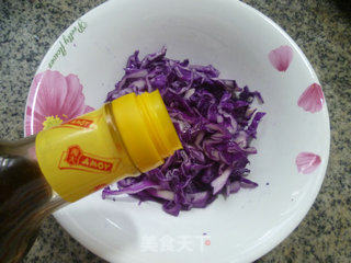 Hot and Sour Purple Cabbage recipe