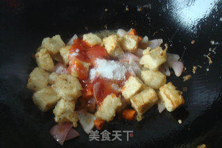 Lychee Stewed Tofu recipe