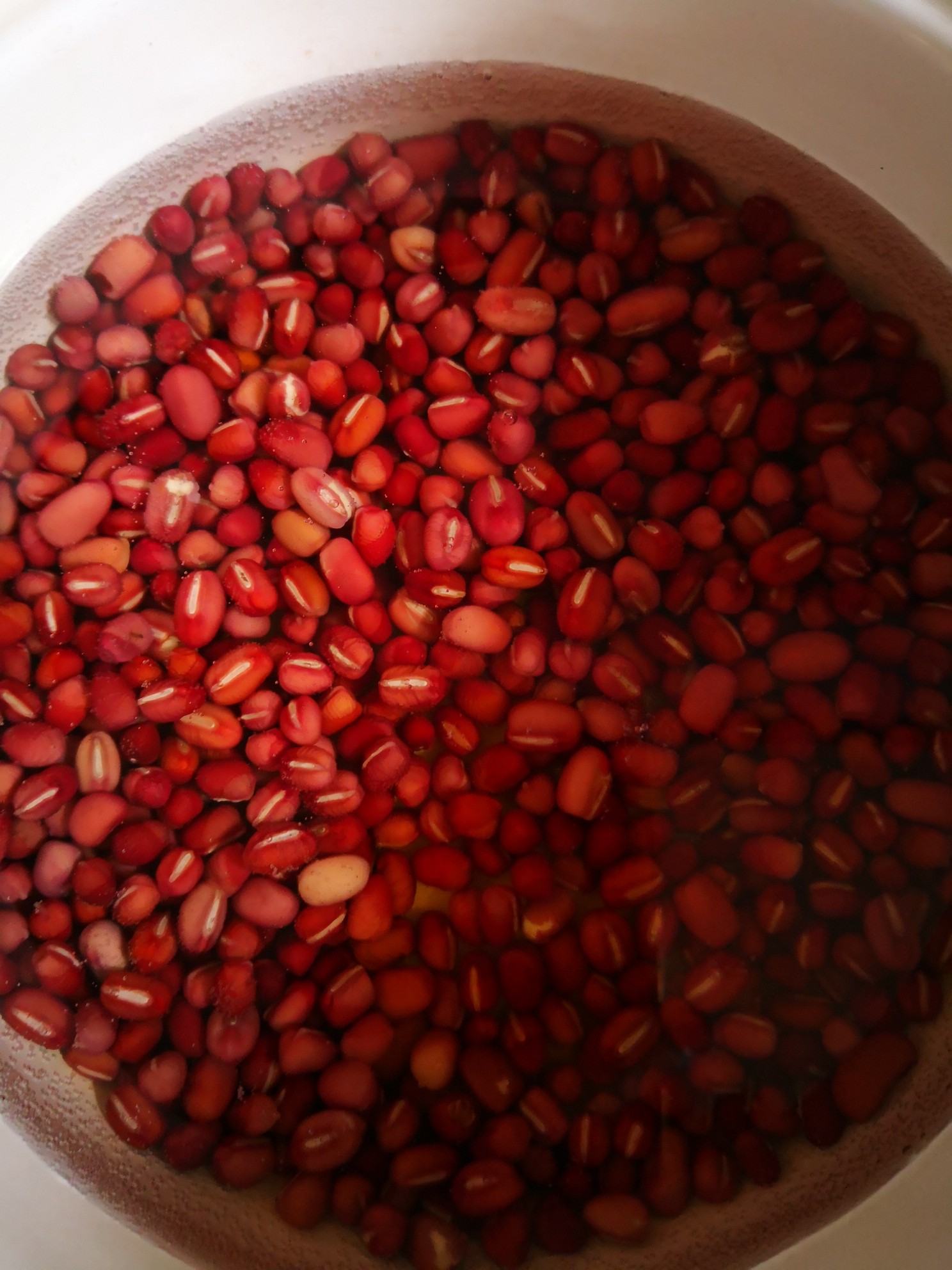 Rhubarb Rice and Red Bean Congee recipe