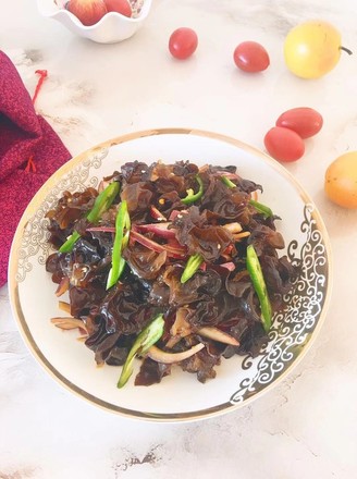 Black Fungus--the King of Vegetarian recipe