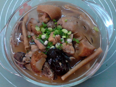 Stewed Chicken with Shenqi Monkey Mushroom recipe