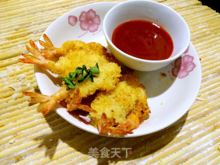 Cheese Sakura Fried Shrimp Sticks (japanese Style) recipe