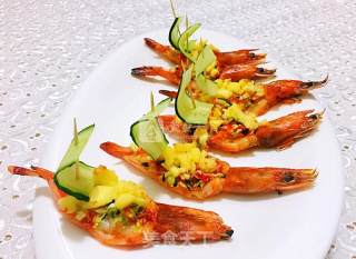 Shun Shun Shun Garlic Open Back Shrimp recipe