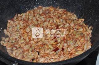 Stir-fried River Prawns with Leek recipe