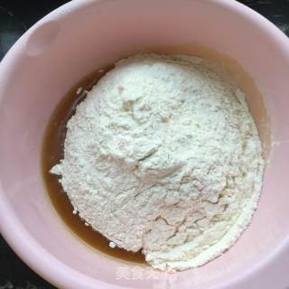 #新良第一节烤大赛# Bean Paste Moon Cake recipe