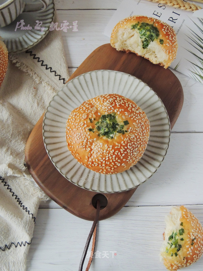 Sesame Scallion Bread recipe