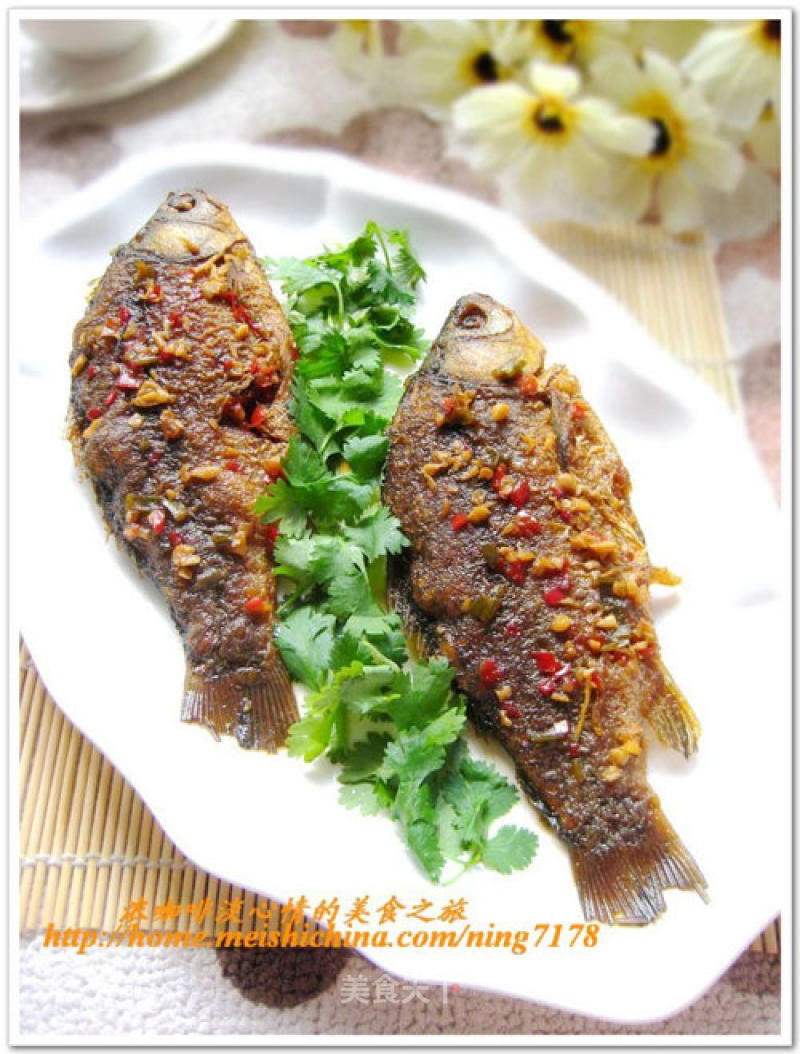 [湘菜]-xiangjiang Crucian Carp recipe