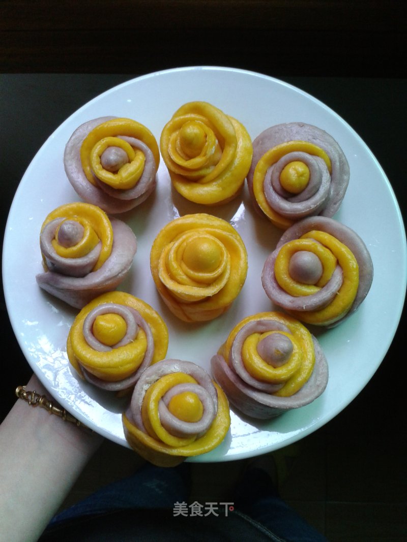 Two-color Rose recipe