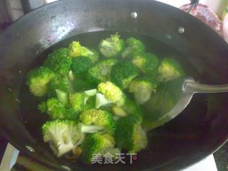 Braised Broccoli with Shrimp recipe