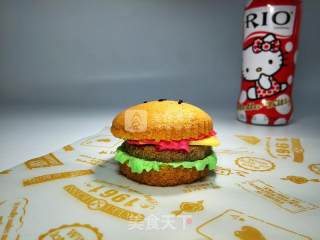 #aca烤明星大赛#imitation Hamburger Cup Cake recipe