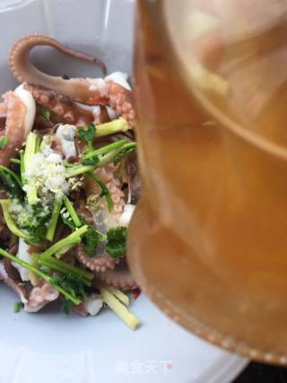 Octopus Mixed with Ginger recipe