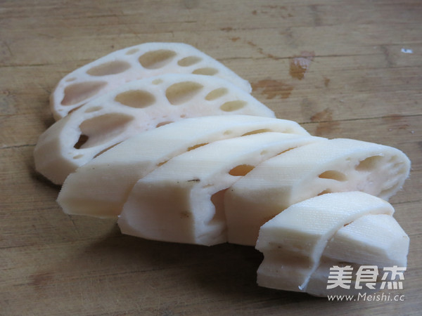 Refreshing Lotus Root Block recipe