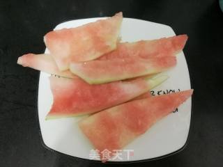 Cold Watermelon Peel recipe