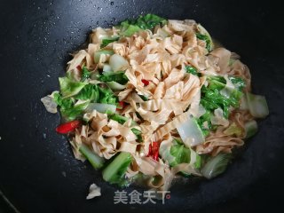 Stir-fried Chinese Cabbage Meat recipe