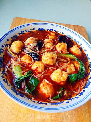 Boiled Shrimp Slippery recipe
