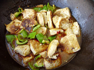 Home Cooking-tofu with Hot Pepper recipe