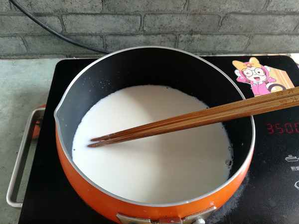 Milk Red Bean Taro Balls recipe