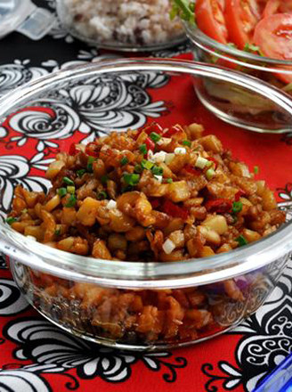 Stir-fried Minced Pork with Dried Radish recipe