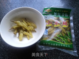 [pickled Pepper and Pickled Vegetable Bamboo Shoots] recipe