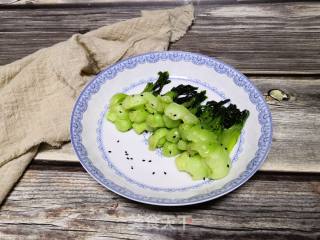 Vegetarian Stir-fried Rapeseed recipe