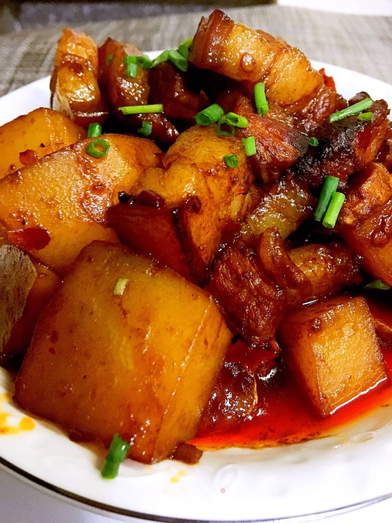 #trust之美#roasted Pork with Potatoes recipe