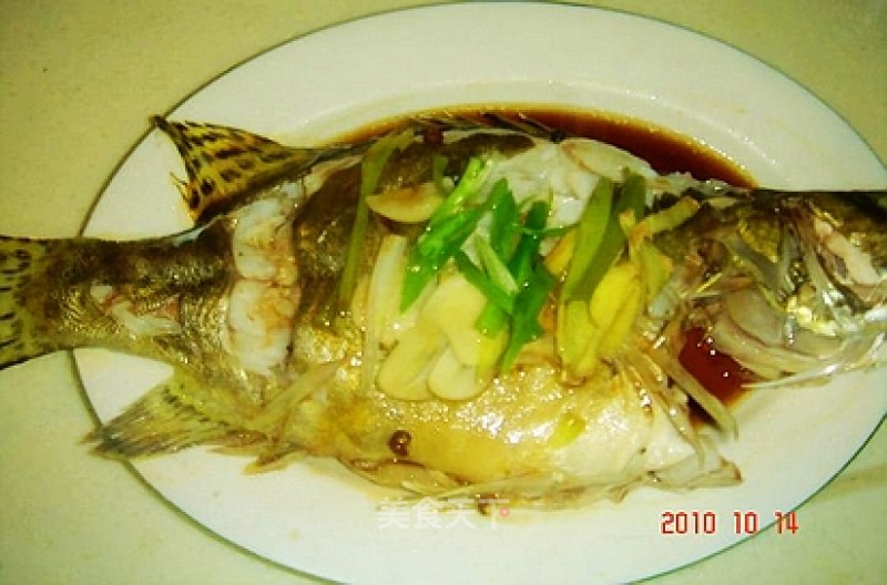 Steamed Mandarin Fish recipe