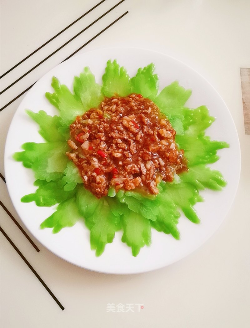 Minced Bitter Gourd recipe