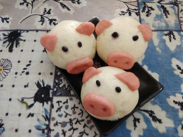 Pig Year Pig Bun recipe