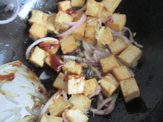 Fish Tofu in Oyster Sauce recipe